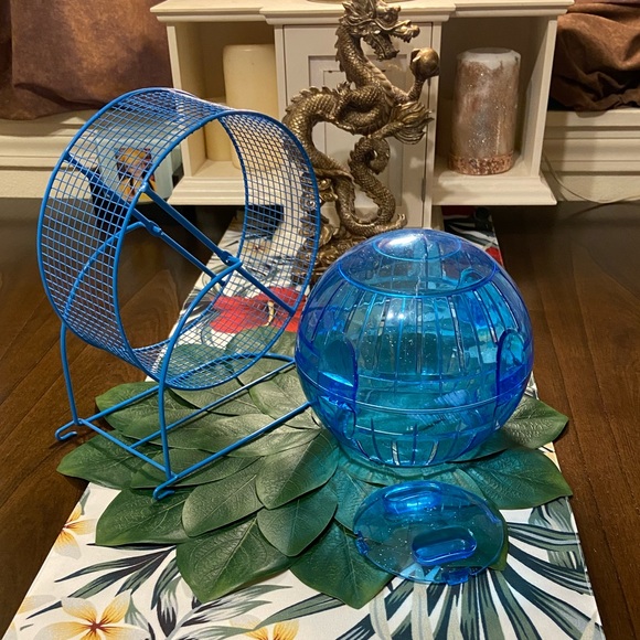 Small Pet Habitat Accessories Bundle with Running Ball and … - Picture 3 of 12